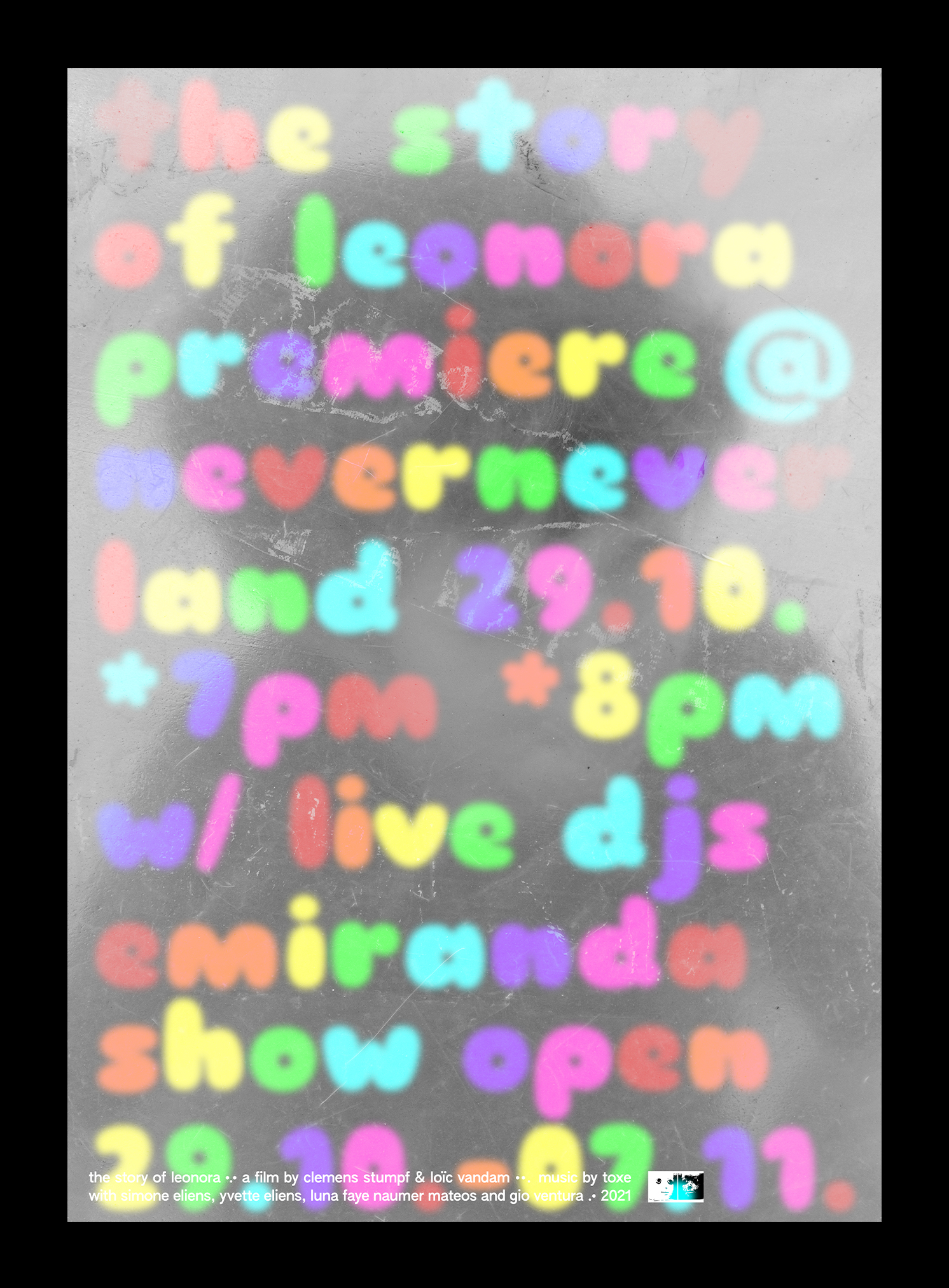 the story of leonora 2021 movie screening event poster